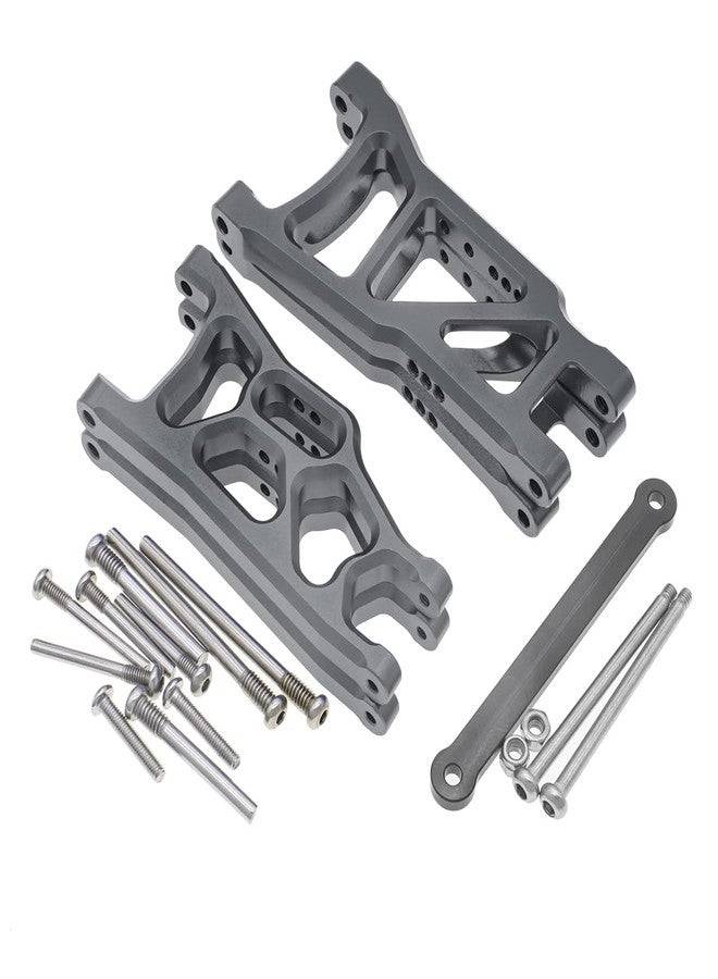 GTHELE Aluminum Front&Rear Suspension A-Arms&Tie Bar for 1/10 Traxxas Slash 2WD RC Car Upgrade Parts Hop Ups, Replacement of 2555 3631 2532 - Image 3